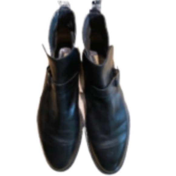 Domani Other - EUC Men’s  Domani Made In Italy Black Leather  Ankle Boots Size 9M